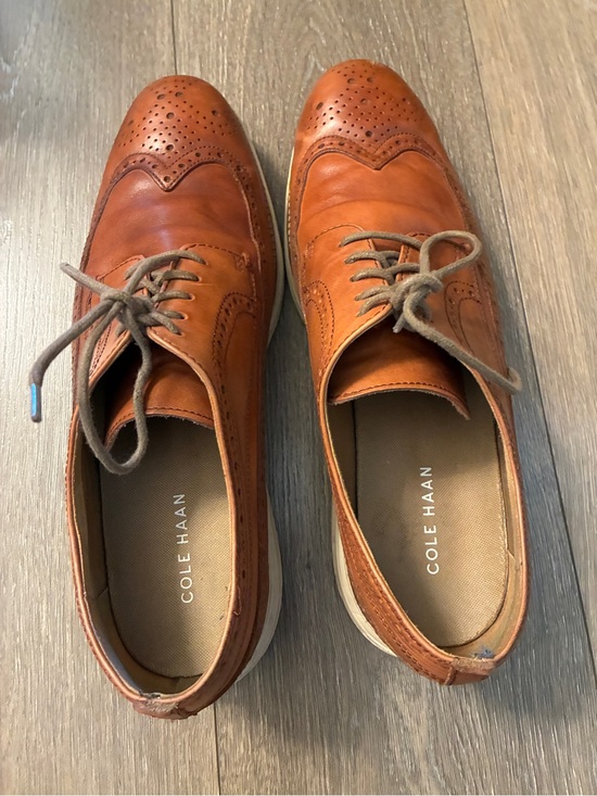 Cole Haan Other - Cole Haan Men’s Brown Leather Wingtip Oxfords size 11.5